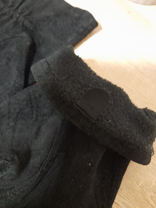 Жіночі перчатки із натуральної замши