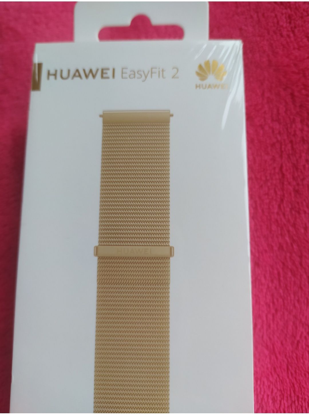 Złota bransoleta oryginał Huawei easy fit 2 do Huawei watch GT 3,GT 2
