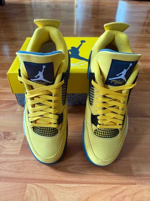 Buty meskie Mokasyny Jordan_4_retro_tour_yellow R.45