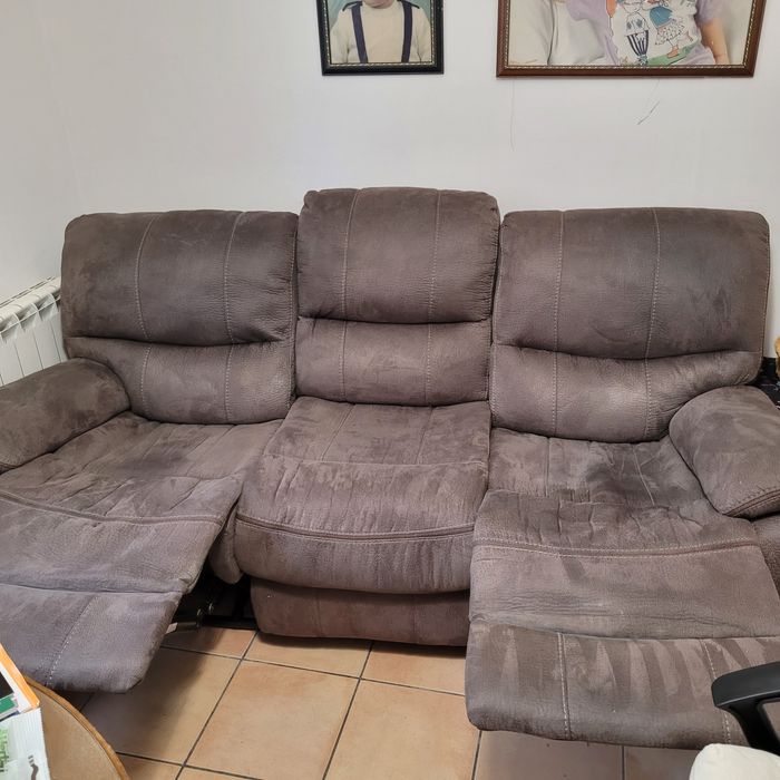 Sofá 3 lugares | Duplo Sistema Relax