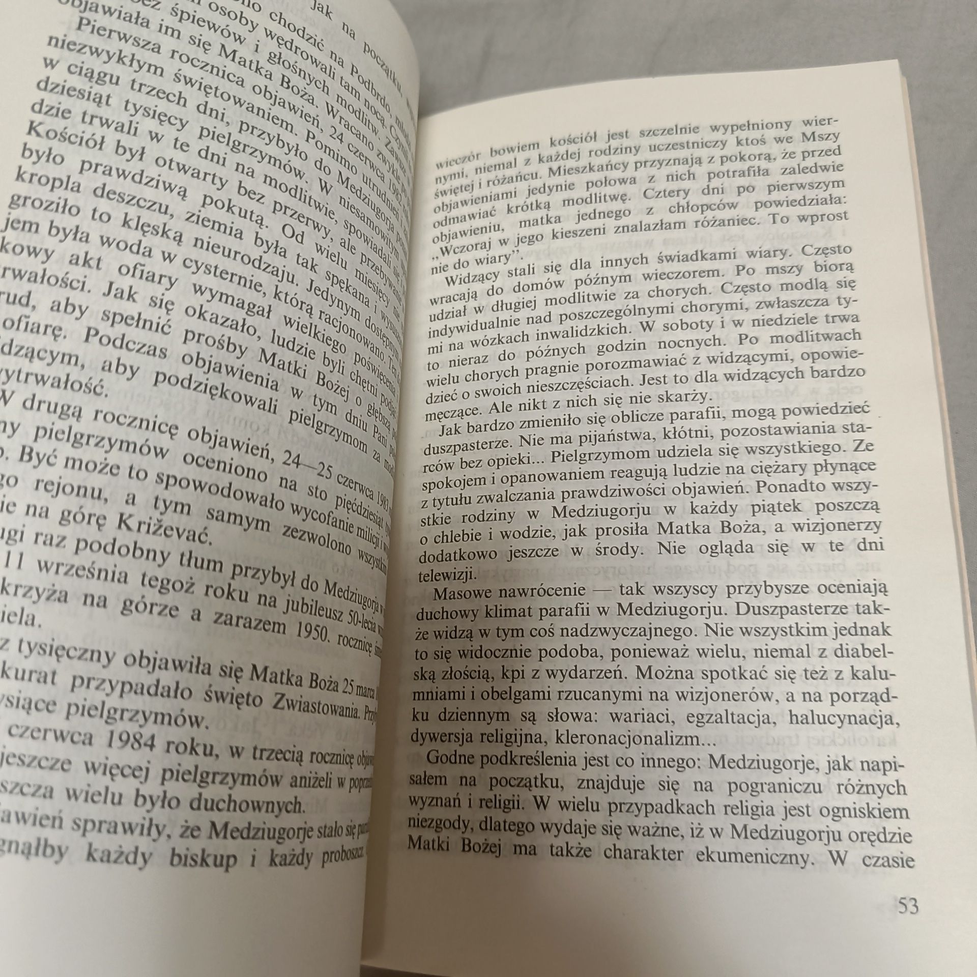 Książka Pytanie o Medziugorie Czesław Ryszka