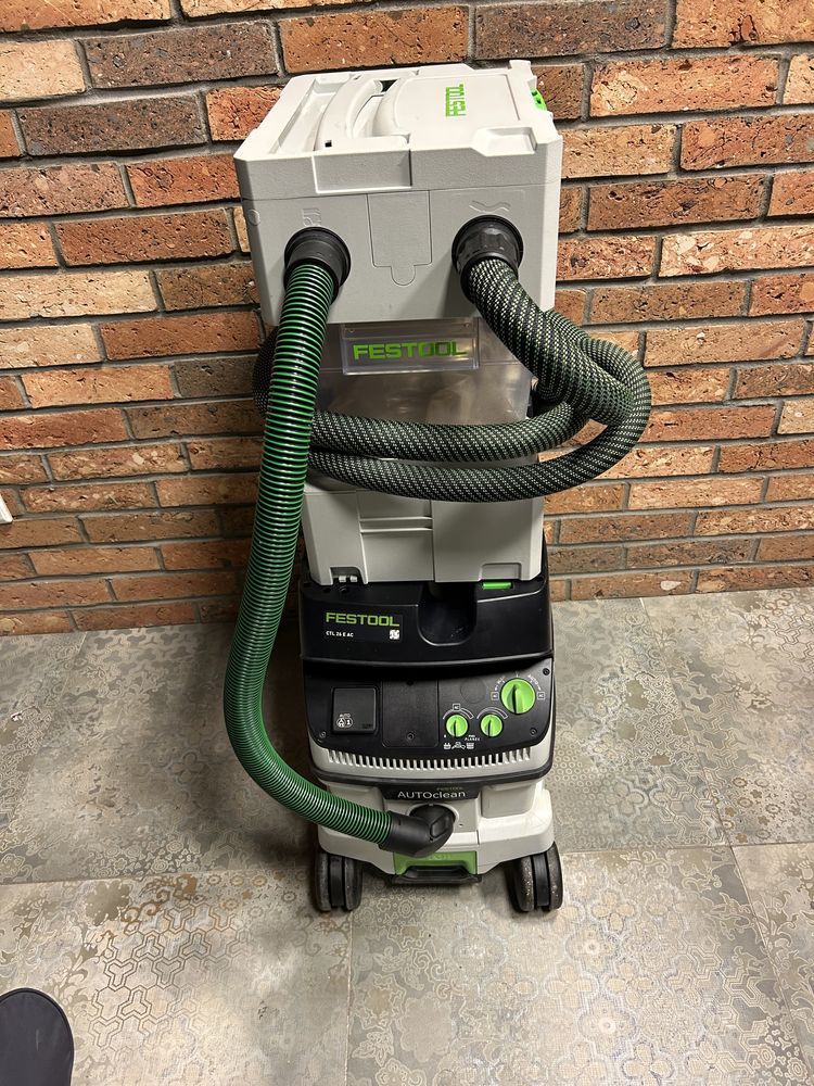 Odkurzacz przemysłowy Festool CTM 36 E AC + Separator CT CT-VA-20