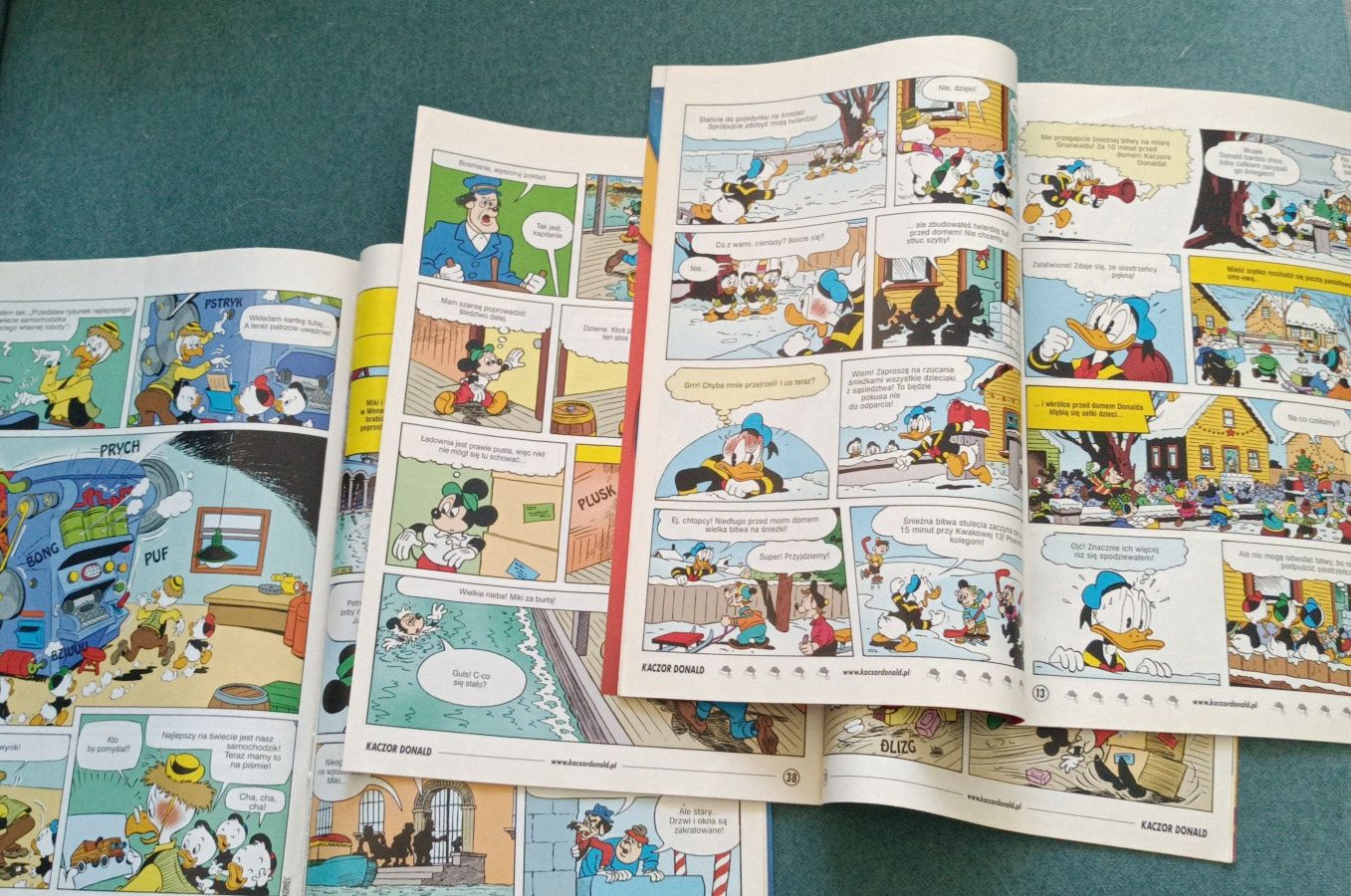Kaczor Donald komiks 3 sztuki y2k