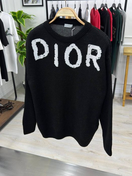 Nowe męskie grube swetry dior s m l