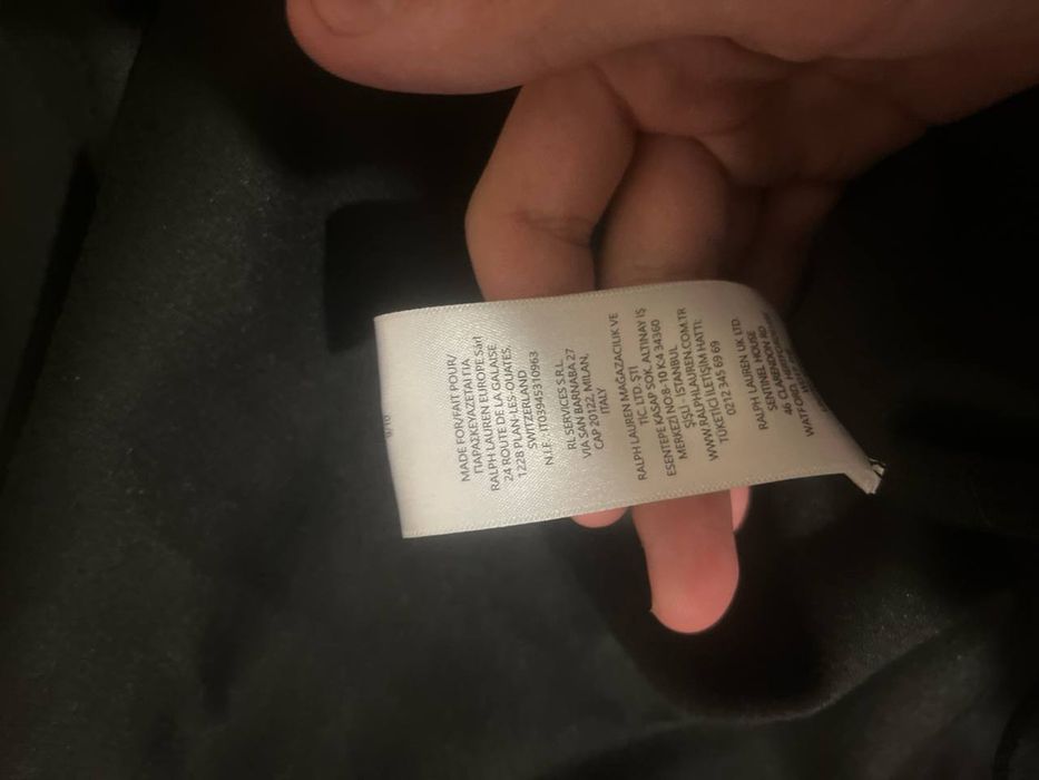 кофта поло чорна