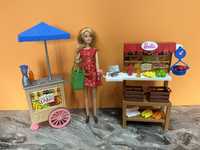 Mattel Barbie stragan farmerski
