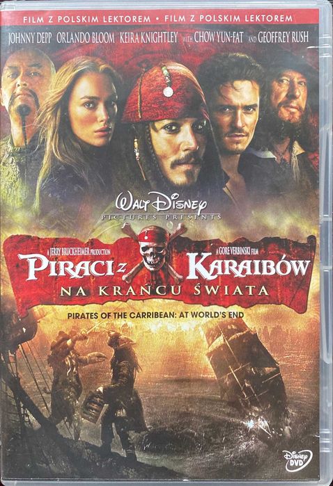 Film DVD Piraci z Karaibów Na Krańcu Świata JOHNNY DEPP