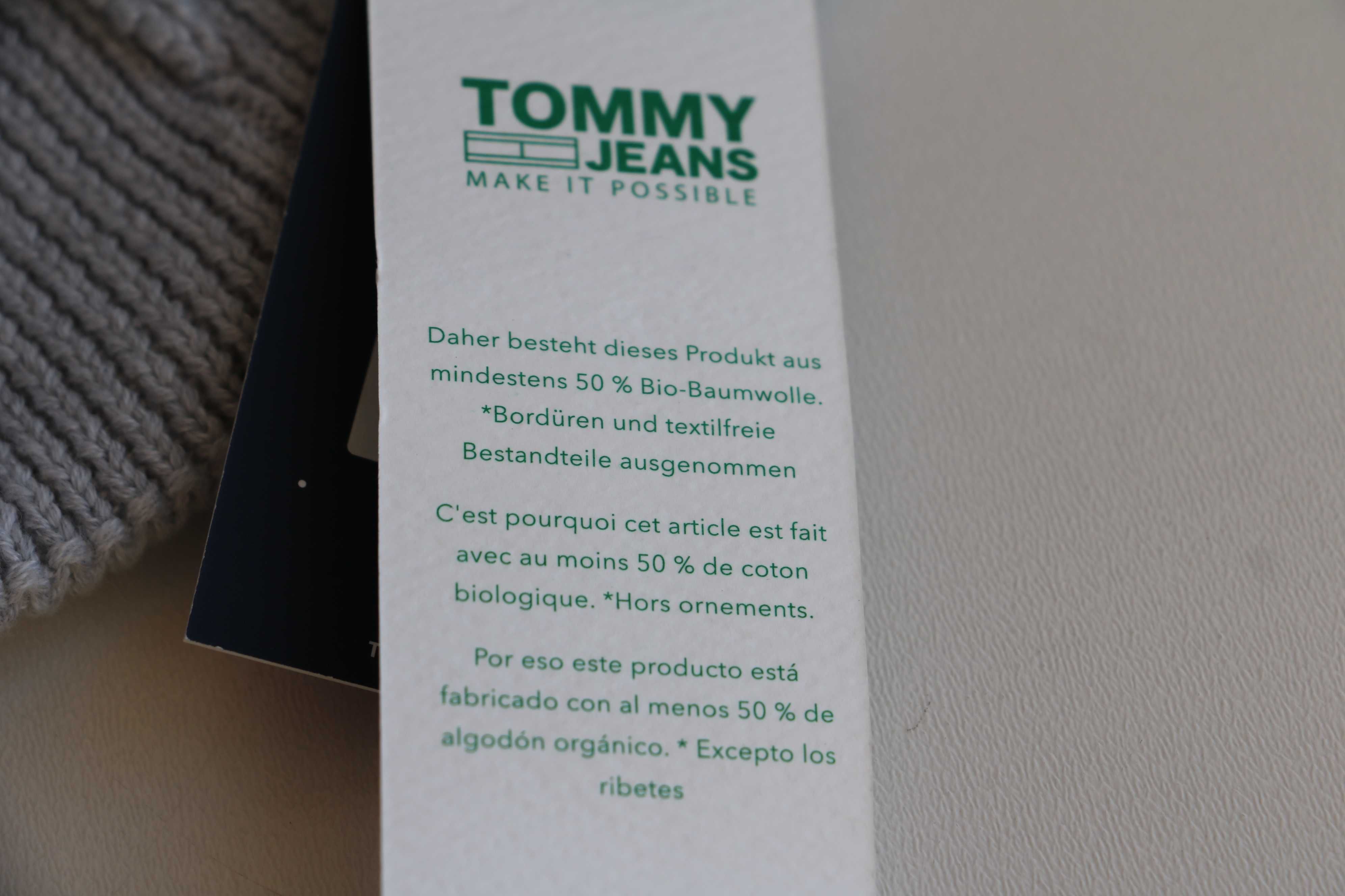 Шапка Tommy Hilfiger Jeans, Нова, сіра
