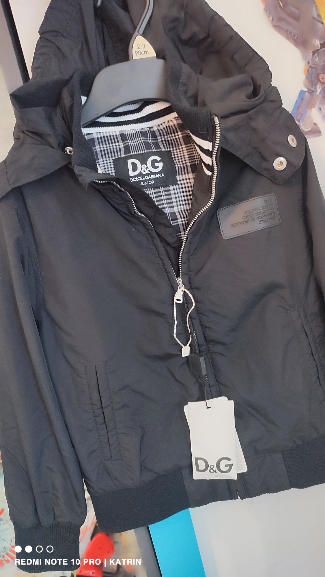 Весняна, літня куртка  ,D&G ветровка  3-4 роки