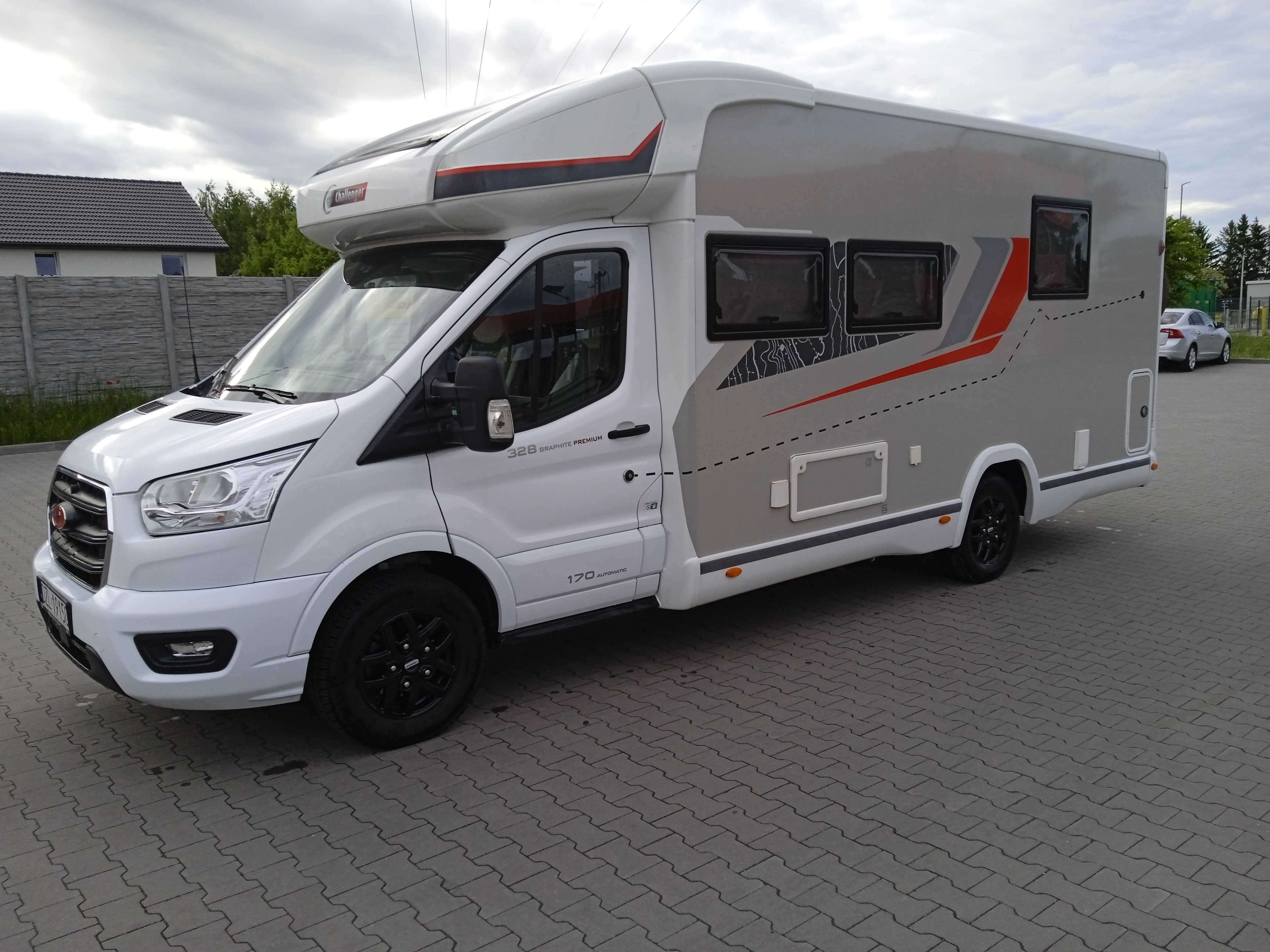 Kamper Ford Challenger 328 jak Chausson 788,Model22Sat,,Solar.Z Salonu