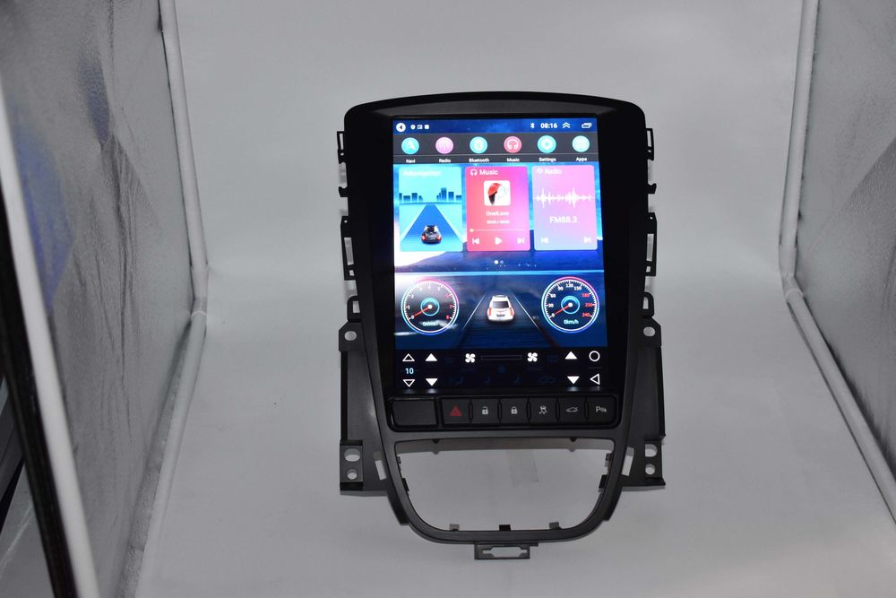 Rádio Android Opel Astra J . Ecrã Estilo Tesla Carplay + oferta câmara