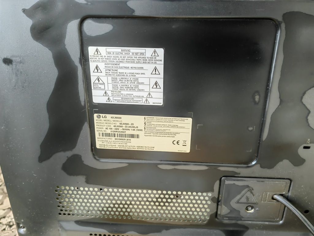 Telewizor LG 42lx6500 42"