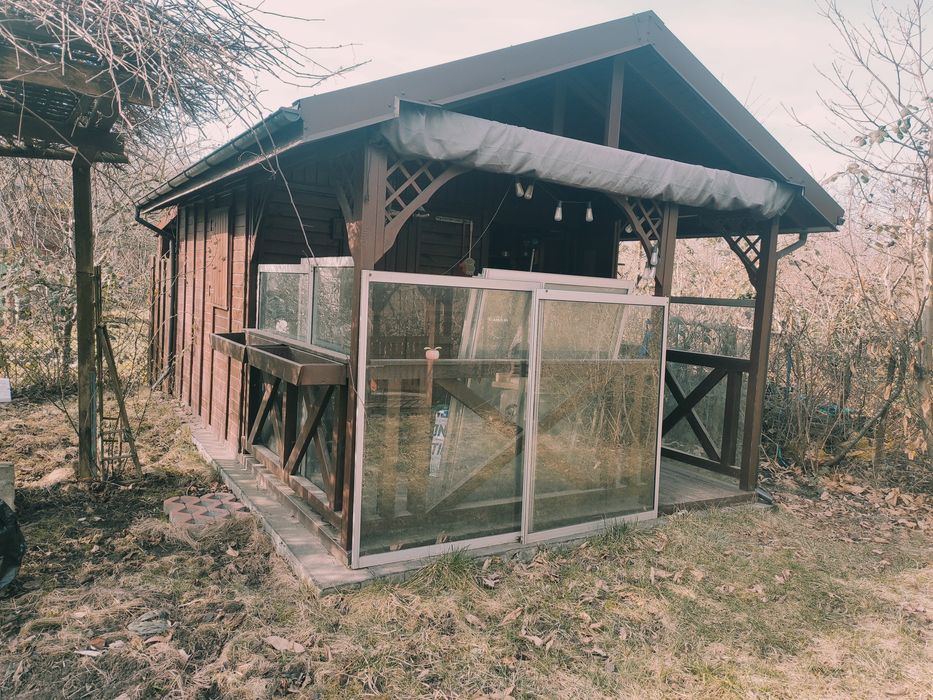 Domek letniskowy 4×3 m z tarasem