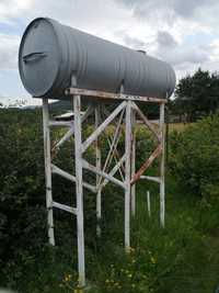 Metalowy ocynkowany zbiornik na wodę 600 litrów