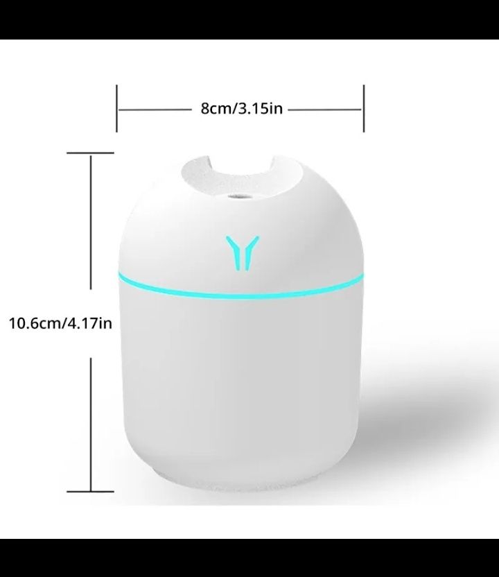 Ультразвуковий міні зволожувач повітря USB Humidifier