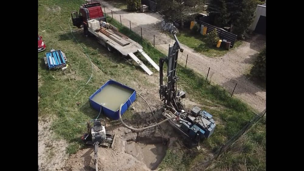 Wiercenie Studni Głębinowe. Odwierty pod pompy ciepła