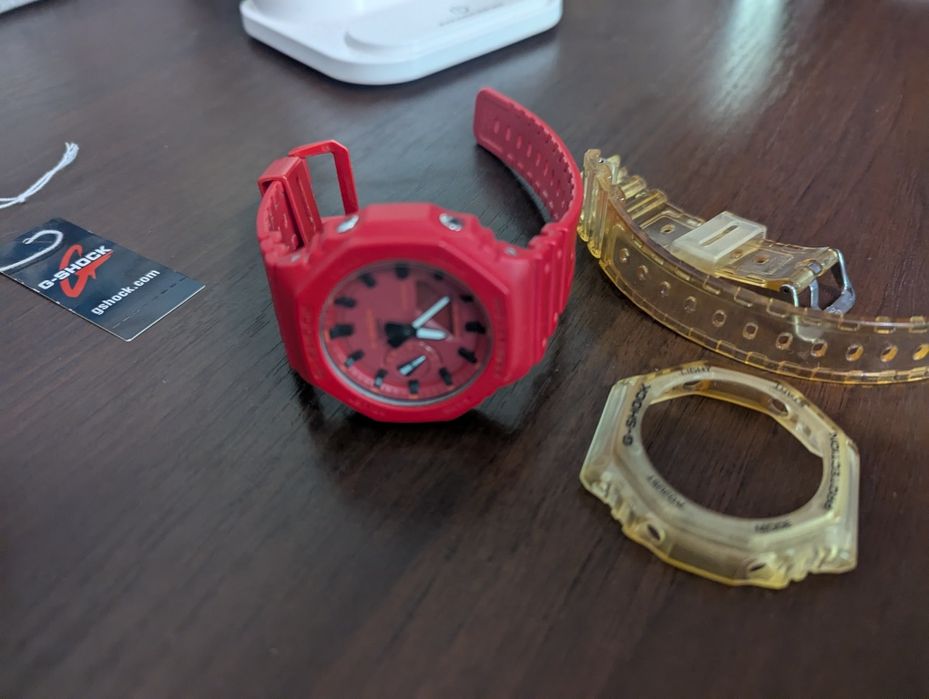 Годинники Casio g shock 2100 оригінал кастом