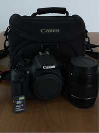 Kit Máquina Fotográfica Reflex CANON 1200D