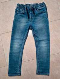 Jeansy jogersy soft slim H&M r 116