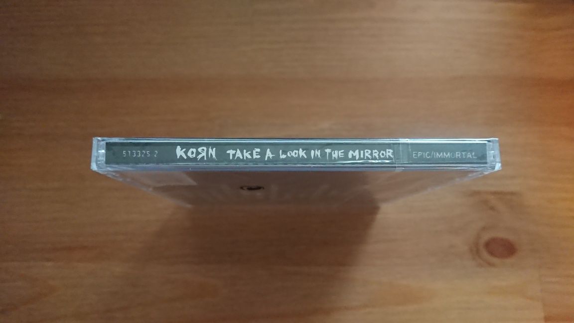 Korn Take A Look In The Mirror CD *NOWA* 1st Press Folia Skrapbook