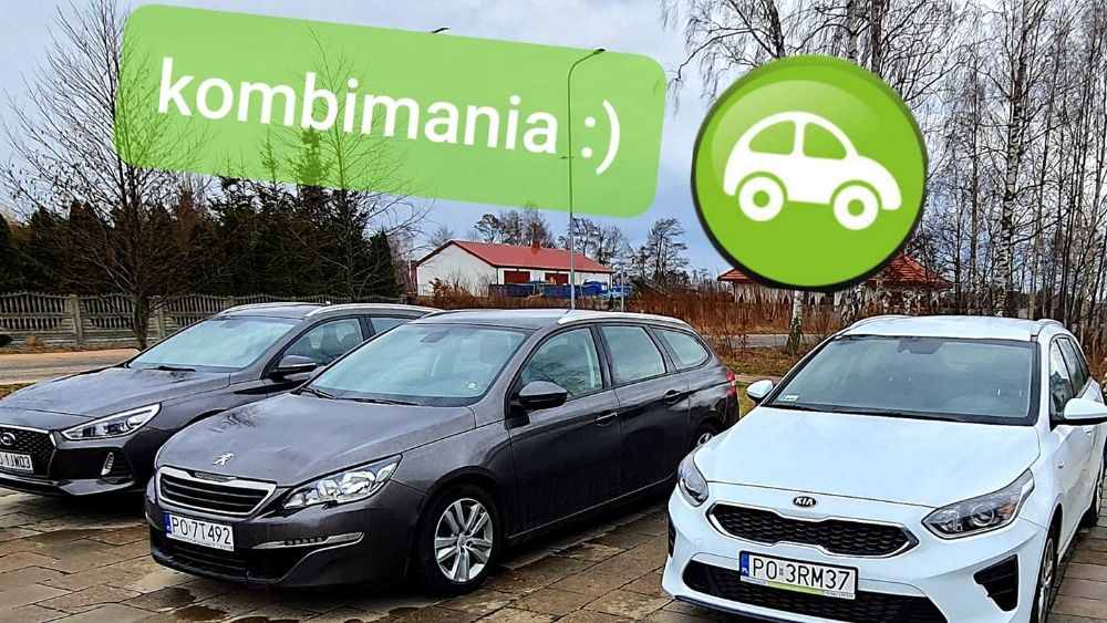 Wypożyczalnia samochodów , osobowe, dostawcze, 9 osobowe KIA PEUGEOT