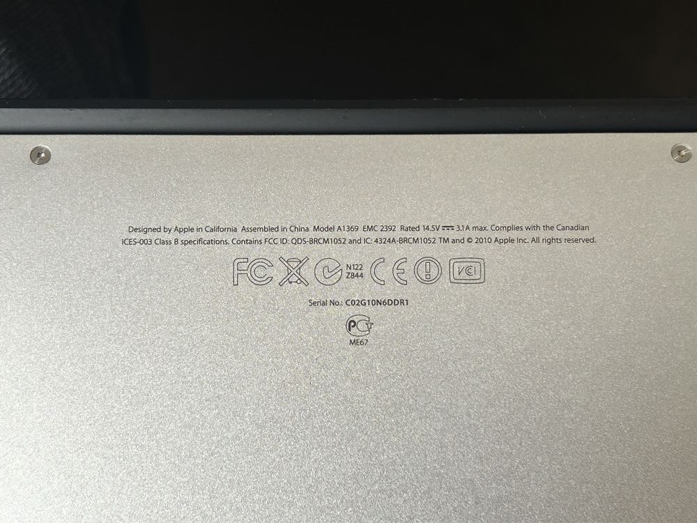 Apple MacBook Air 13 2010