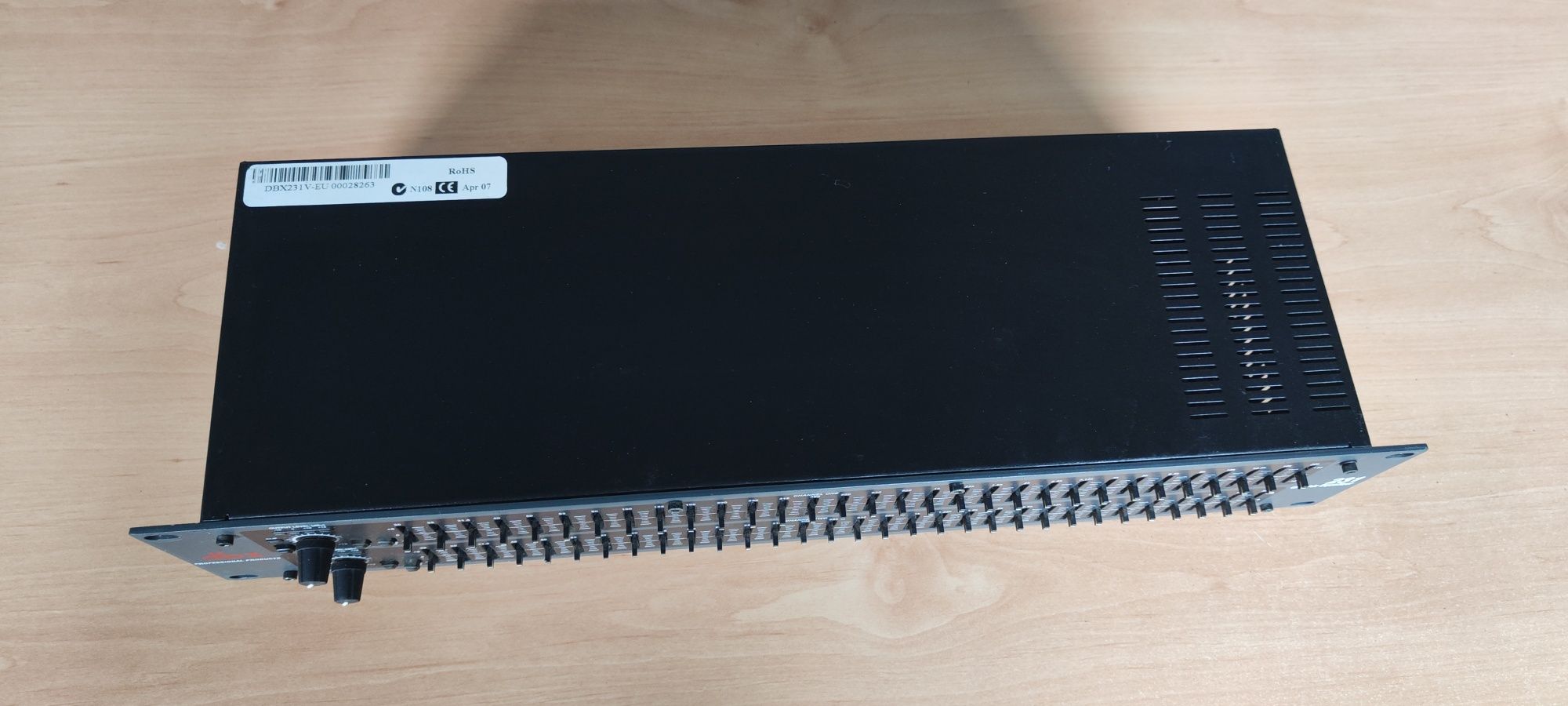 DBX 231 equalizer procesor korektor graficzny bramka