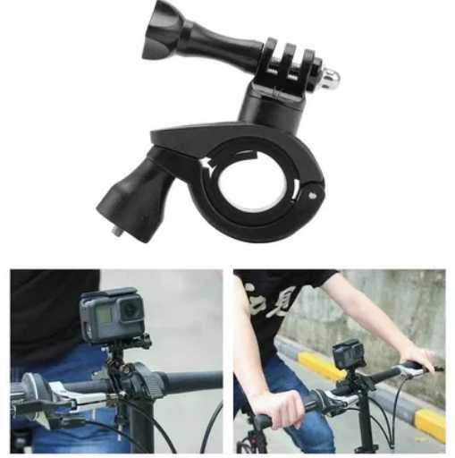 Uchwyt obrotowy 360 rowerowy na kierownicę do GOPRO, XIAOMI, SJCAM