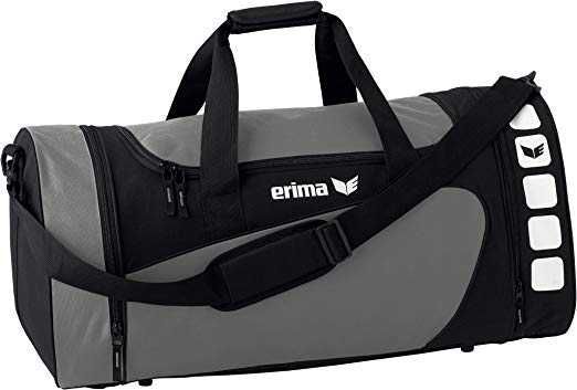 ERIMA Club 5 Torba sportowa treningowa szara M 49,5 L