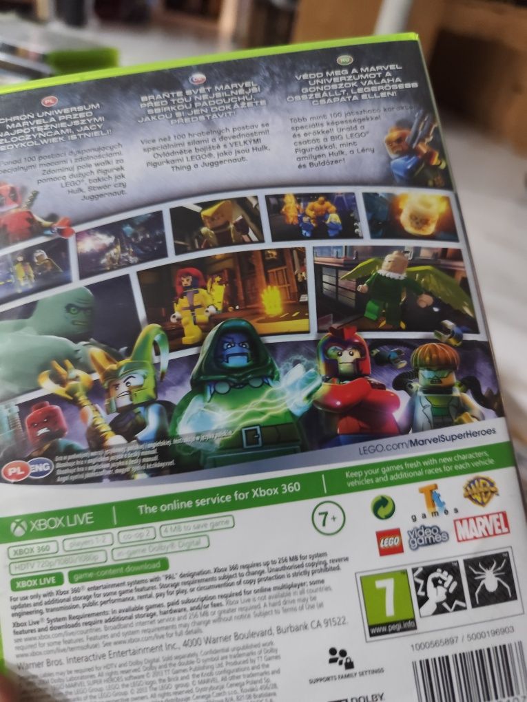 LEGO Marvel super Heroes xbox360. X360   Xbox 360