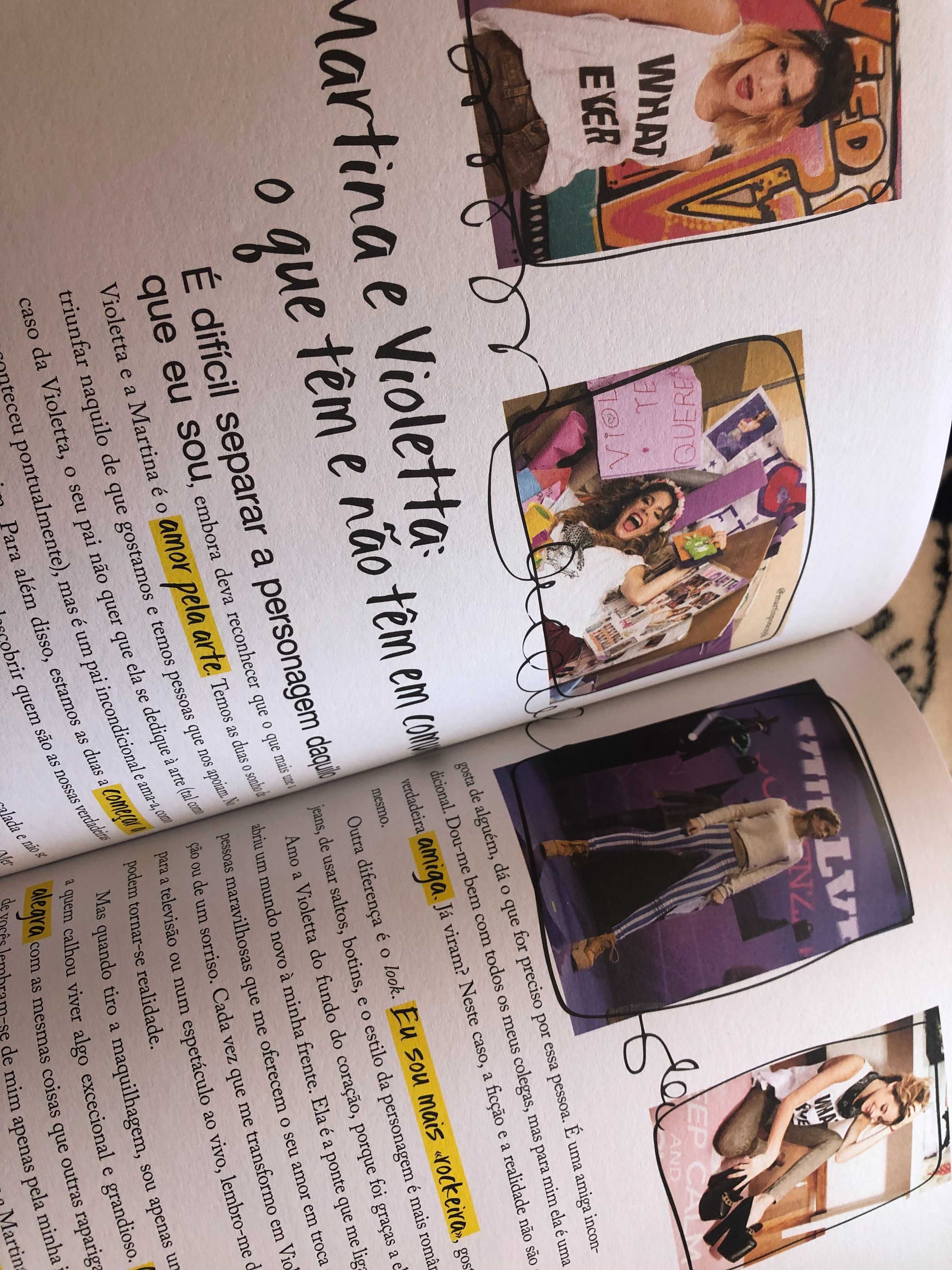 Livro Simplesmente Tini - Martina Stoessel (Série Violetta - Disney)