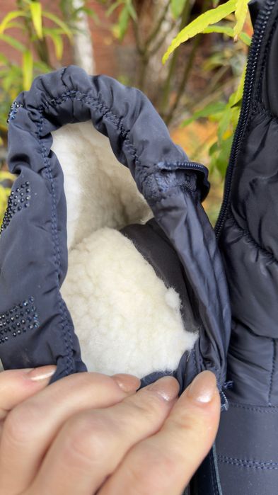 Зимние ботинки дутики на девочку том.м высокие дуті чоботи на дівчинку