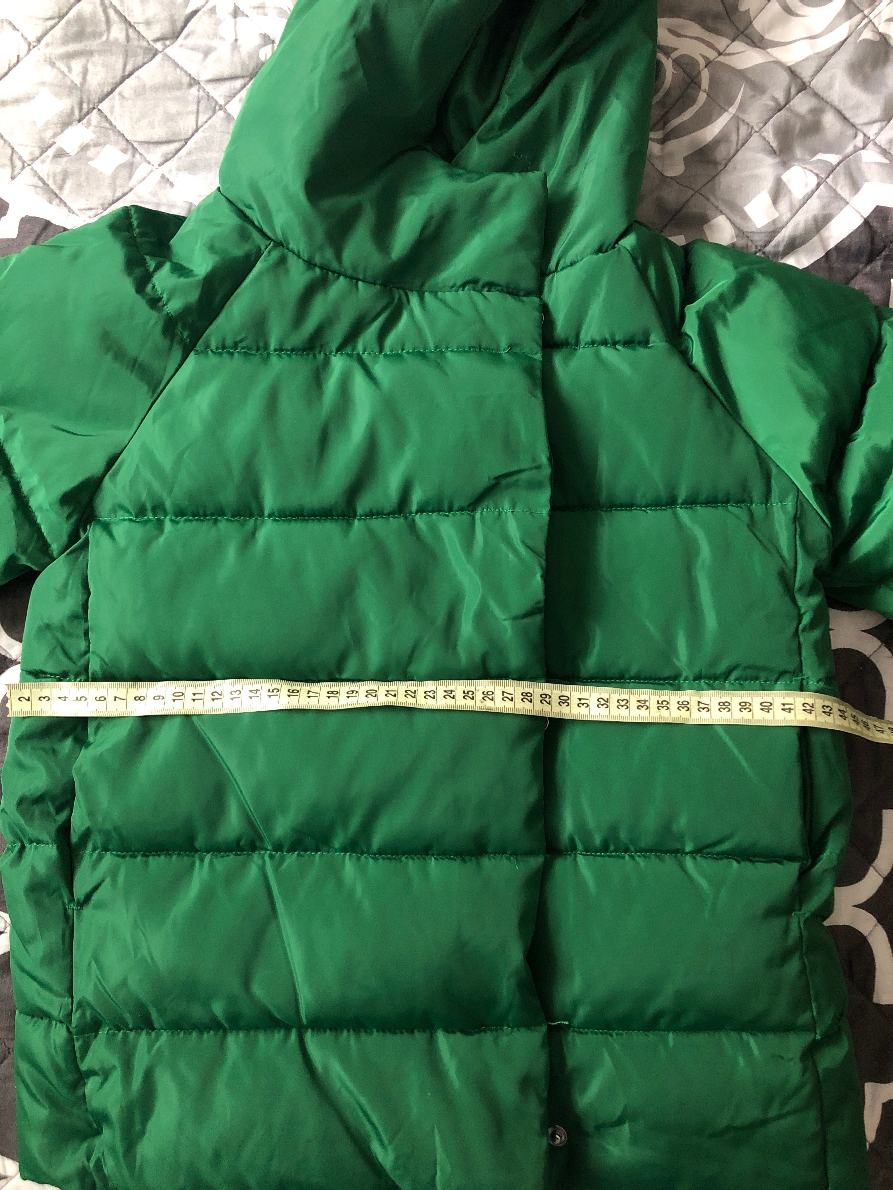 Nowa kurtka/płaszcz zimowa ciepła kolor zielony pikowana 122 Reserved