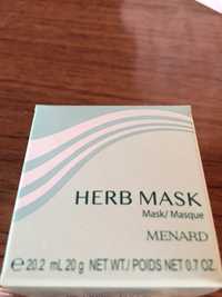 Menard herb mask maseczka ziolowa