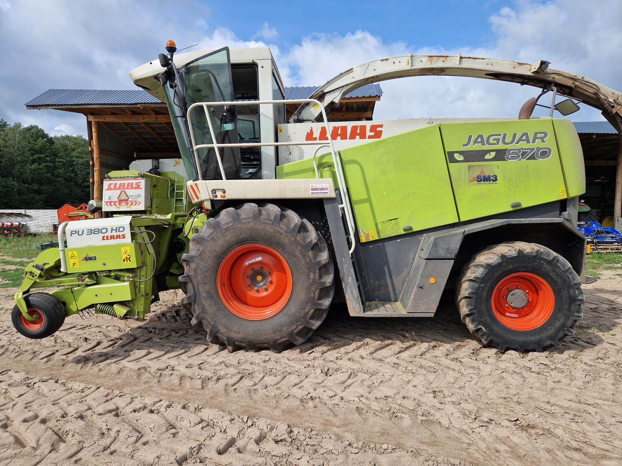 Claas jaguar 870   nie myta