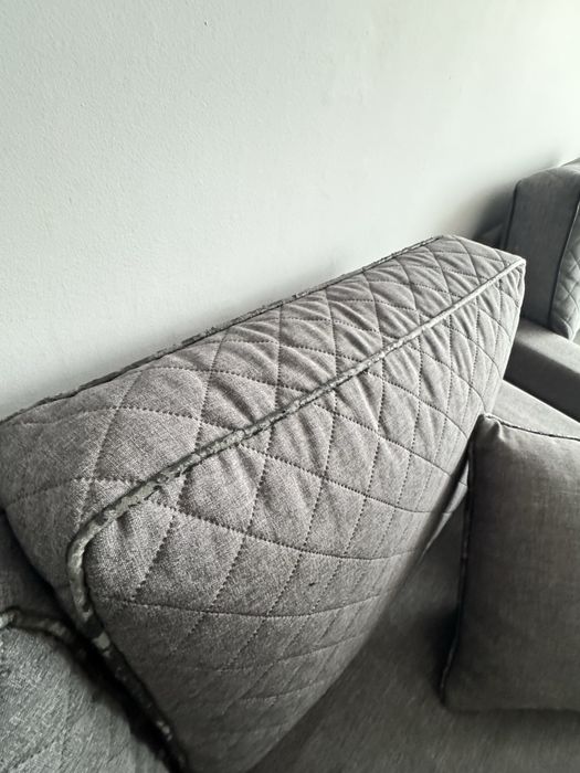 Narożnik plus fotel i pufa