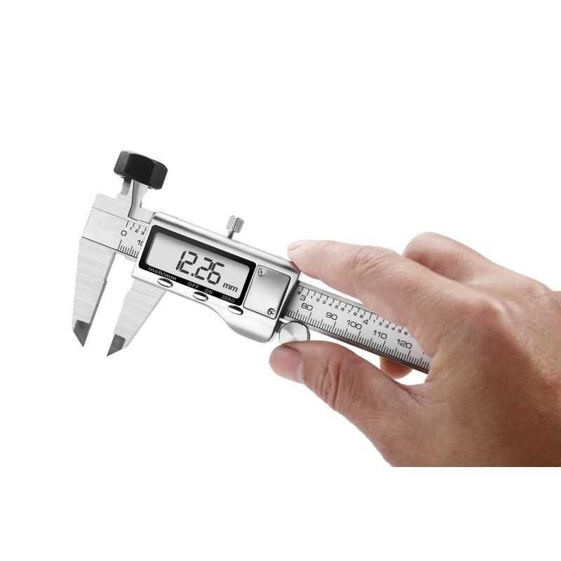 KRAFT&DELE Elektroniczna Suwmiarka Cyfrowa 0-150mm Walizka Lcd KD10074