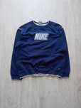 Vintage Bluza Nike Sweatshirt Y2K | Navy Blue | Lata 2000