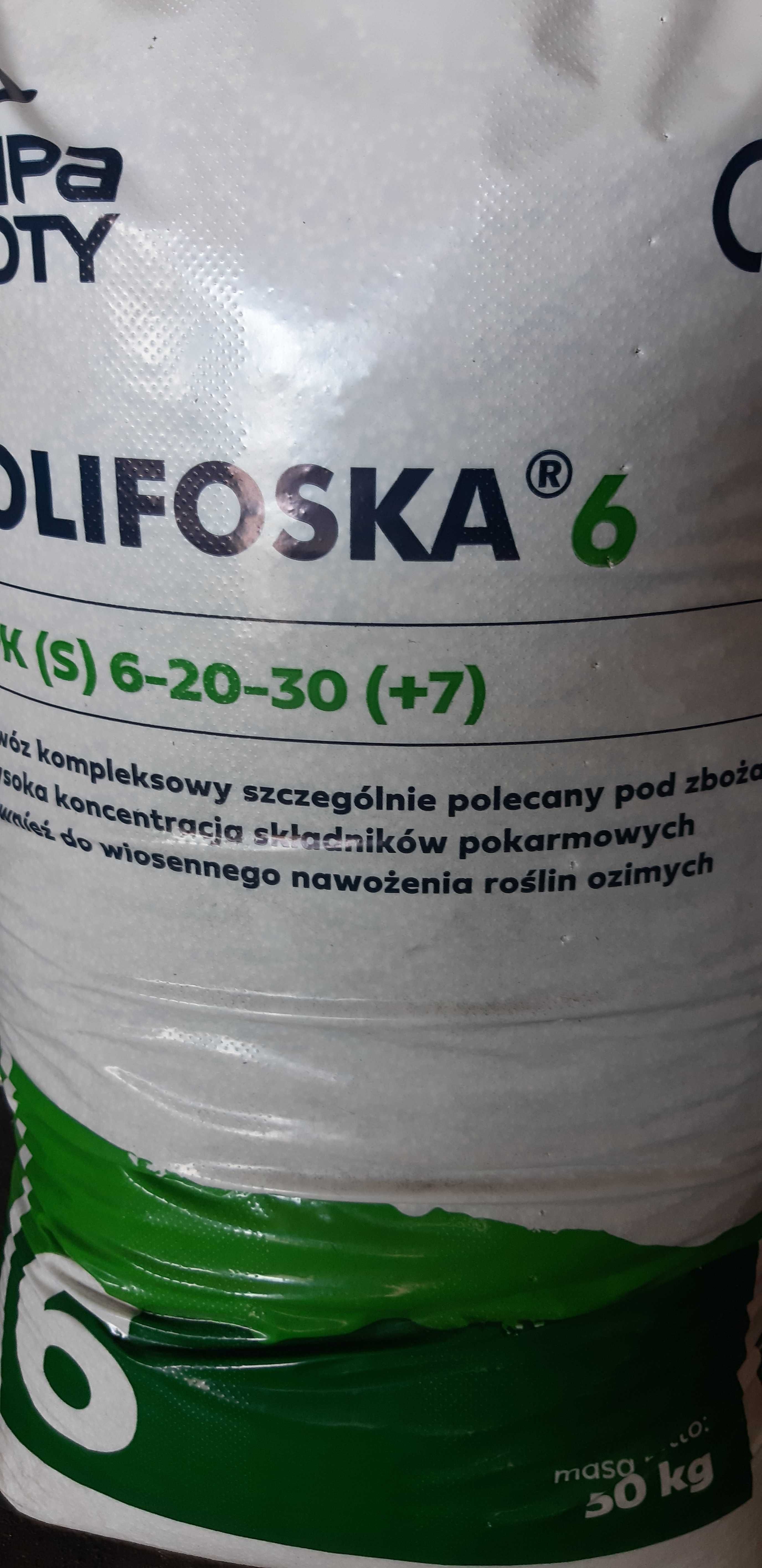 Polifoska 6 NPK+S 6-20-30 (S)  Polifoska 8 NPK+S  8-24-24 (S) i inne