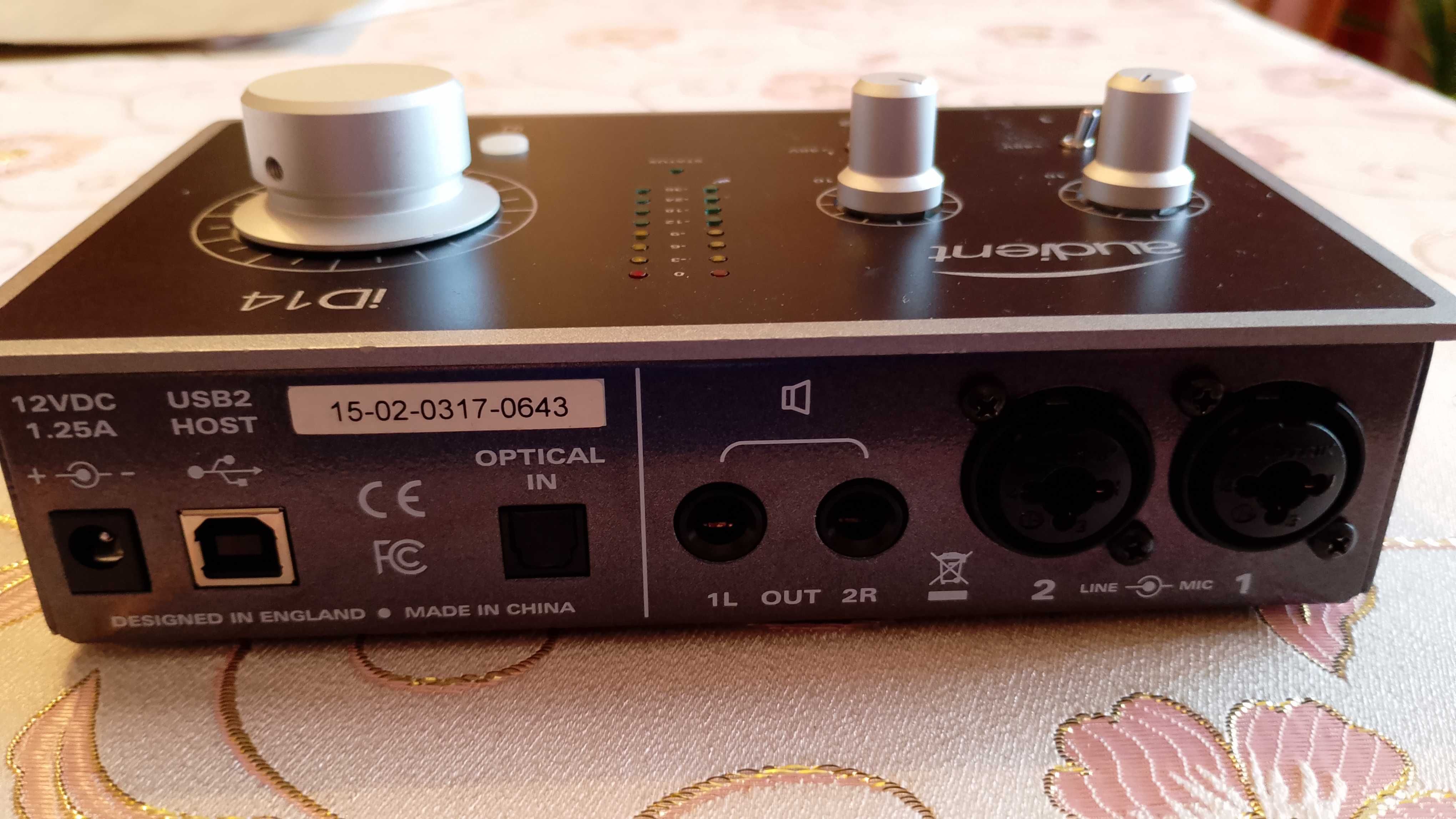 Interfejs audio Audient ID14 MKI