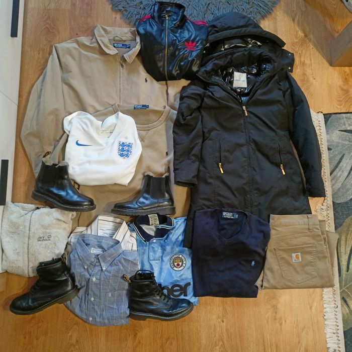 Zestaw ubrań Bulk Moncler Ysl D&G Martens Nike