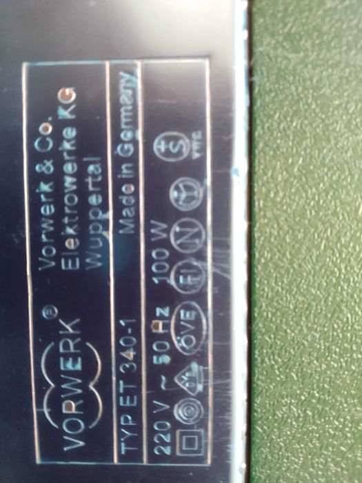 Пилосос Vorwerk 121  Germany