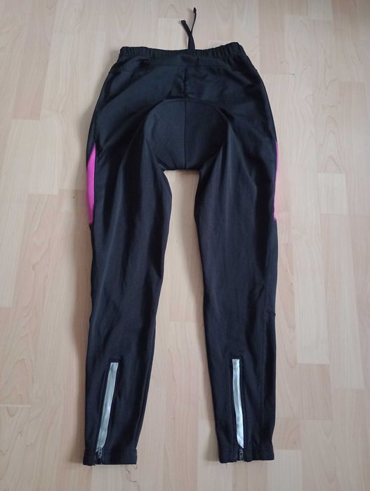 Spodnie damskie rowerowe ocieplane Crivit rozmiar S-M