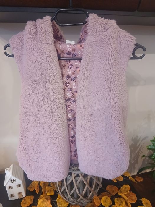 Ciepła kamizelka polarowa z kapturem Cool Club Smyk