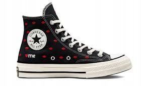 CONVERSE CHUCK 70 HI EMBROIDERED LIPS wysokie trampki haft (39)