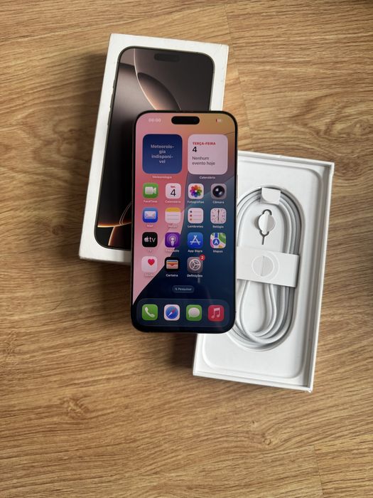 Iphone 16 Pro Max de 256gb com fatura