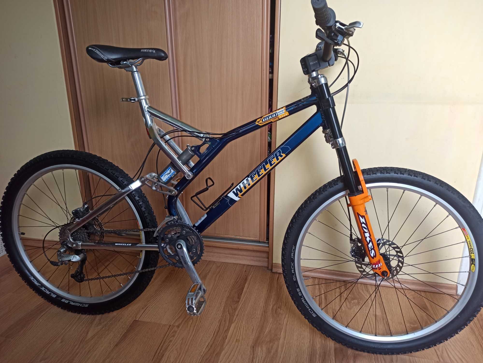 Wheeler 6000 DZX retro full koła 26 Mavic osprzęt Shimano LX/XT ALU 21