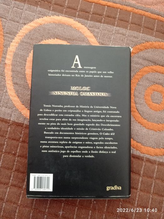 Livro o Codex 632