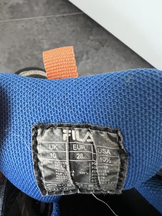 Buty zimowe kozaki śniegowce chłopięce Fila r.28