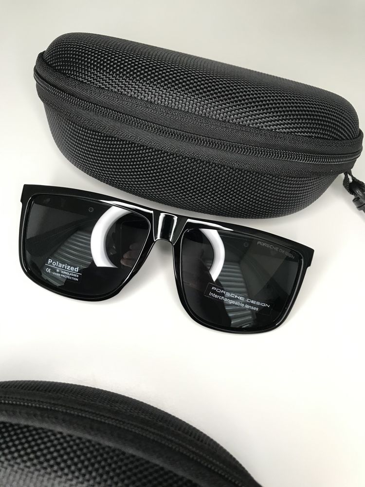 Солнцезащитные очки Порше Чёрные Поляриз Сонцезахисні окуляри Porsche